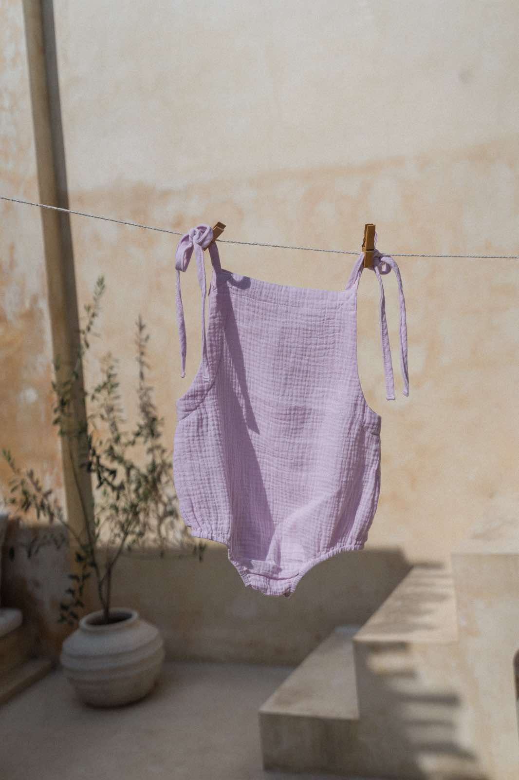 Everyday Romper- Lilac